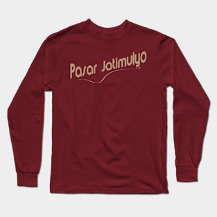 Jatimulyo Market Long Sleeve T-Shirt